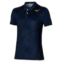 Herren T-Shirt Mizuno  Charge Shadow Polo Pageant Blue