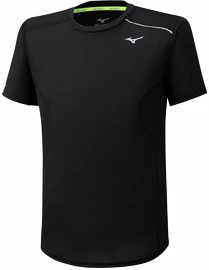 Herren T-Shirt Mizuno Dry Aeroflow Tee black