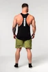 Herren T-Shirt Nebbia  Gym Tank Top FLEXIN' Black