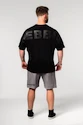 Herren T-Shirt Nebbia  Oversized Heavyweight Cotton T-shirt NO SHORTCUTS Black