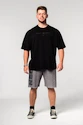 Herren T-Shirt Nebbia  Oversized Heavyweight Cotton T-shirt NO SHORTCUTS Black