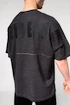 Herren T-Shirt Nebbia  Washed-off Oversized Heavyweight Cotton T-shirt NO SHORTCUTS Black