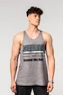 Herren T-Shirt Nebbia  Washed-off Oversized Stringer MAX OUT Light Grey