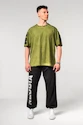 Herren T-Shirt Nebbia  Washed-off Oversized T-shirt LIFTING CLUB Green