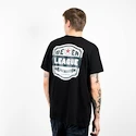 Herren T-Shirt Roster Hockey  Beer League Black