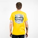 Herren T-Shirt Roster Hockey  Beer League Yellow