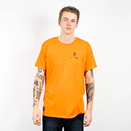 Herren T-Shirt Roster Hockey Pirate Orange