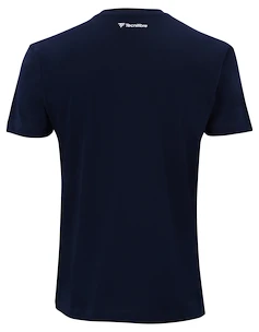 Herren T-Shirt Tecnifibre  Club Cotton Tee Marine