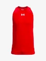 Herren T-Shirt Under Armour  BASELINE COTTON TANK-RED