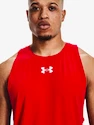 Herren T-Shirt Under Armour  BASELINE COTTON TANK-RED