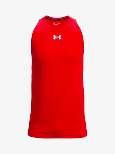 Herren T-Shirt Under Armour  BASELINE COTTON TANK-RED S