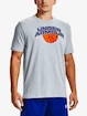 Herren T-Shirt Under Armour  BBALL BRANDED WRDMRK SS-GRY L