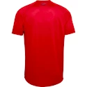 Herren T-Shirt Under Armour  Big Logo Tech SS Red