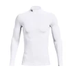 Herren T-Shirt Under Armour  ColdGear Armour Comp Mock White XXL