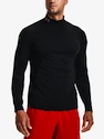 Herren T-Shirt Under Armour ColdGear Rush Mock-BLK