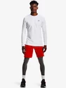 Herren T-Shirt Under Armour  Fitted Crew-WHT