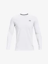 Herren T-Shirt Under Armour  Fitted Crew-WHT