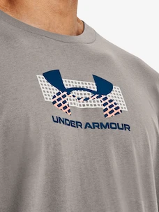 Herren T-Shirt Under Armour  GRID GEOMETRIC LOGO LS-GRY