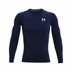 Herren T-Shirt Under Armour HeatGear Comp LS Midnight Blue