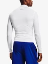 Herren T-Shirt Under Armour HeatGear Comp Mock LS-WHT