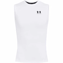 Herren T-Shirt Under Armour HeatGear Comp SL White