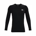 Herren T-Shirt Under Armour HeatGear Fitted LS Black