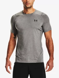 Herren T-Shirt Under Armour HeatGear Fitted SS Grey