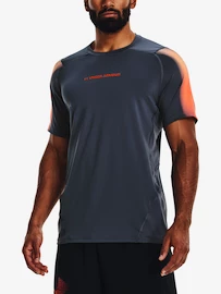 Herren T-Shirt Under Armour HeatGear Nov Fitted SS-GRY