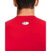 Herren T-Shirt Under Armour  HG Armour Comp LS-RED