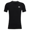 Herren T-Shirt Under Armour  HG Armour Fitted SS-BLK