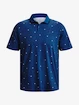 Herren T-Shirt Under Armour  Iso-Chill Edge Polo-BLU