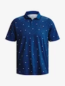 Herren T-Shirt Under Armour  Iso-Chill Edge Polo-BLU