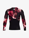 Herren T-Shirt Under Armour  IsoChill Prtd Comp LS-BLK