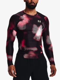 Herren T-Shirt Under Armour IsoChill Prtd Comp LS-BLK