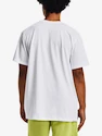 Herren T-Shirt Under Armour  LOGO EMB HEAVYWEIGHT SS-WHT