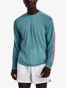 Herren T-Shirt Under Armour  RUN ANYWHERE BREEZE LS -BLU