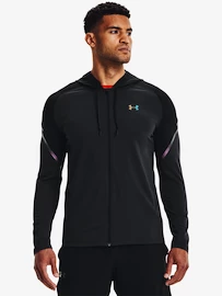 Herren T-Shirt Under Armour Rush FZ Hoodie-BLK