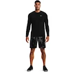 Herren T-Shirt Under Armour  Rush Seamless LS Black