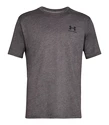 Herren T-Shirt Under Armour  Sportstyle Left Chest SS Grey