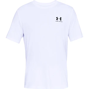 Herren T-Shirt Under Armour  Sportstyle Left Chest SS White