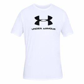 Herren T-Shirt Under Armour SPORTSTYLE LOGO SS White