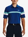 Herren T-Shirt Under Armour  T2G Color Block Polo-BLU L