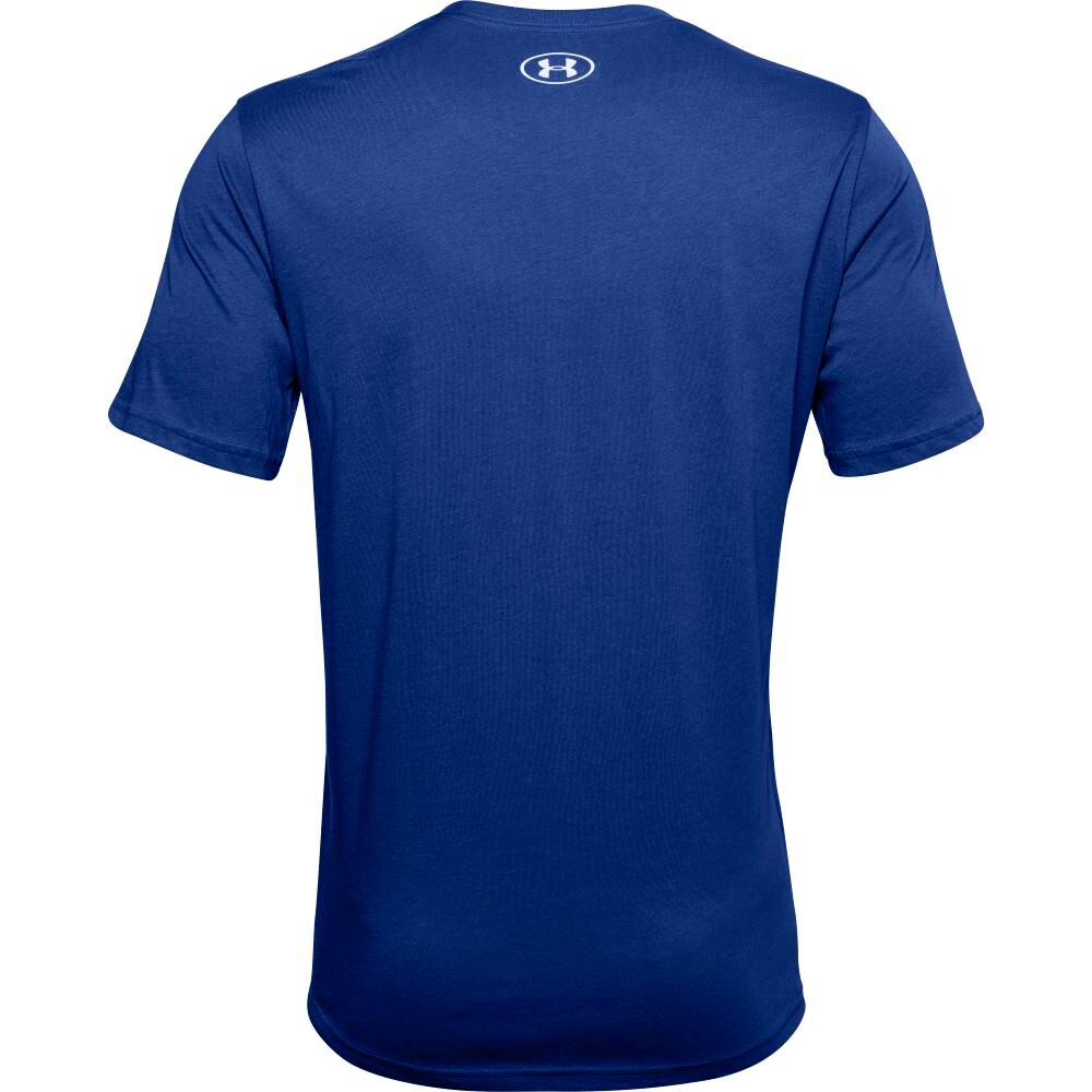 under armour blue line shirt