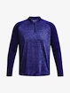 Herren T-Shirt Under Armour  Tech 2.0 Novelty 1/4 Zip-BLU