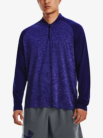 Herren T-Shirt Under Armour Tech 2.0 Novelty 1/4 Zip-BLU