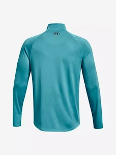 Herren T-Shirt Under Armour  UA Tech 2.0 1/2 Zip-BLU XXL