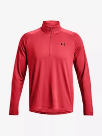 Herren T-Shirt Under Armour UA Tech 2.0 1/2 Zip-RED