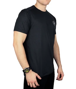 Herren T-Shirt Virtus  Opal Melange SS Logo Tee Black S