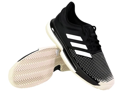 Herren Tennisschuhe adidas SoleCourt Boost M Clay Black/White