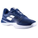 Herren Tennisschuhe Babolat Jet Mach 3 Clay Men Dark Blue/Silver